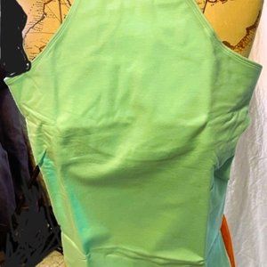 NWT VICTORIA SECRETS BY MODA INTERNATIONAL MINT RACER-BACK TANK SMALL